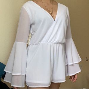 White romper